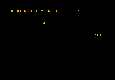 Trail West game screenshot for Commodore PET